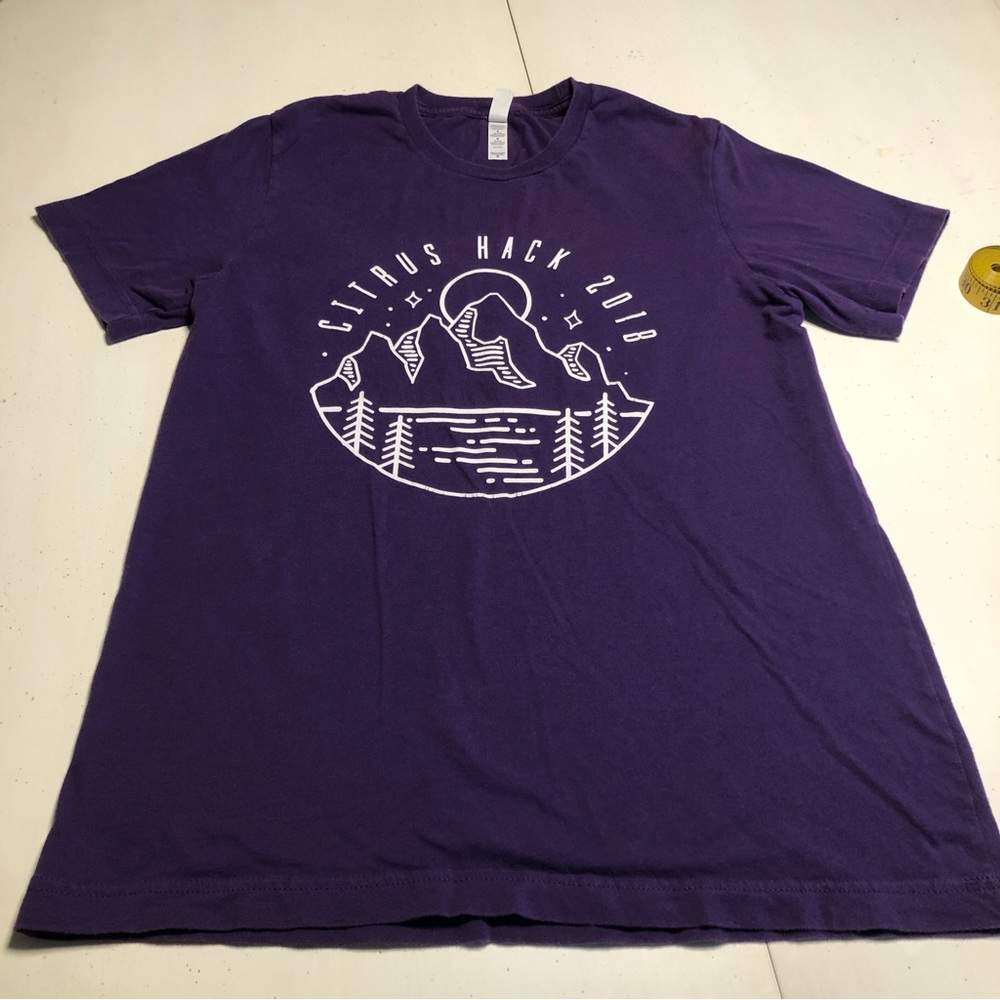 Citrus Hack purple, short sleeve T-shirt